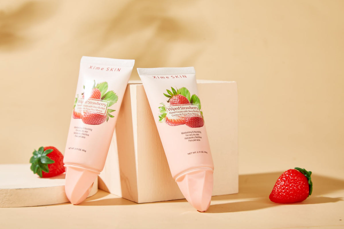 Wiped strawberry hand cream | Xime Beauty