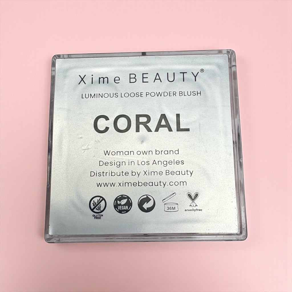 Luminous Blush Loose Powder - Matte Finish - Shade: CORAL