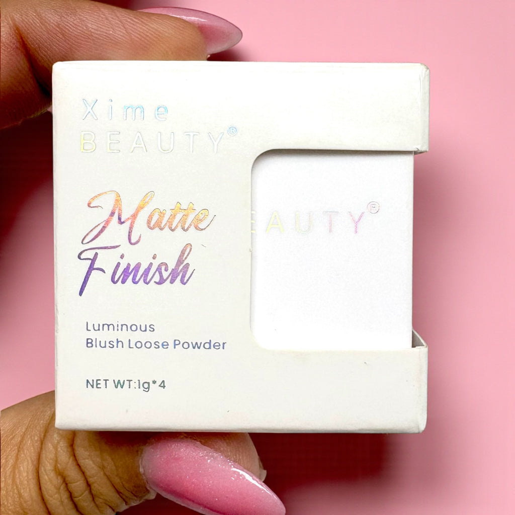 Luminous Blush Loose Powder - Matte Finish - Shade: PINK