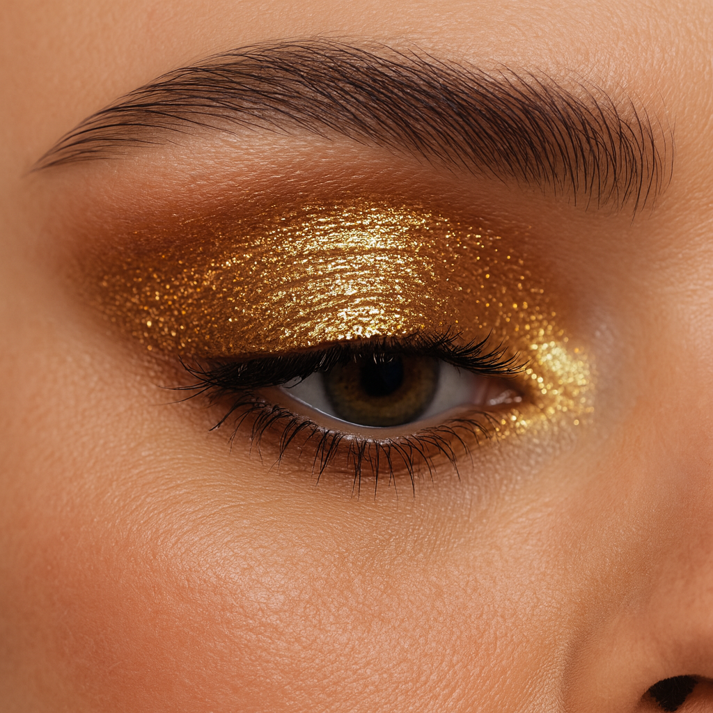 Stellar Spark – Shimmer Eyeshadow | Shade: Galactic Glow